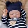 Reborn Babies - 17 Inches Handmade Lifelike Baby Dolls Boy Soft Cloth Body with Feeding Kit, Like a Real Baby (FREE POSTAGE) Image 6