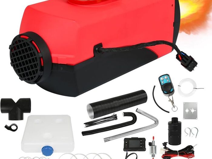 Diesel Heater 8kw, LCD, Remote.