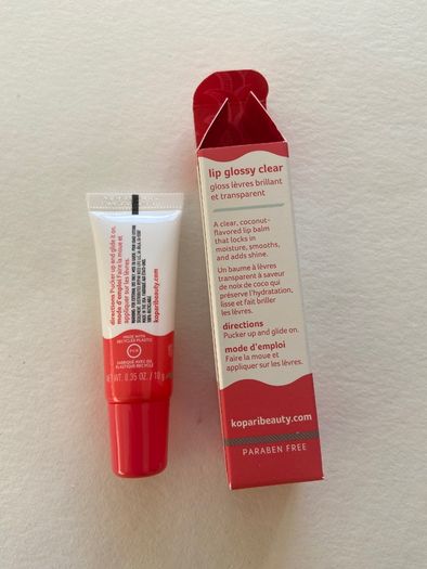 Kopari lip glossy clear 10 g