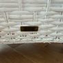 Olli Ella Rattan Strolley White Image 2