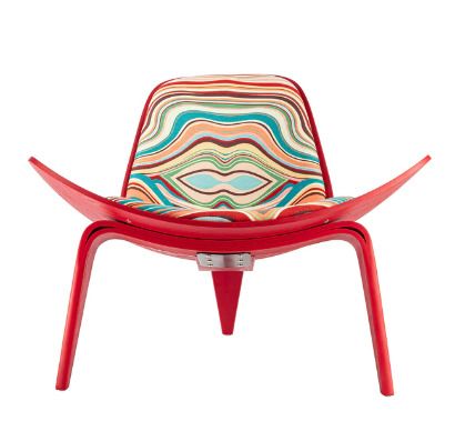 BRAND NEW Replica Red Lounge Shell Chair