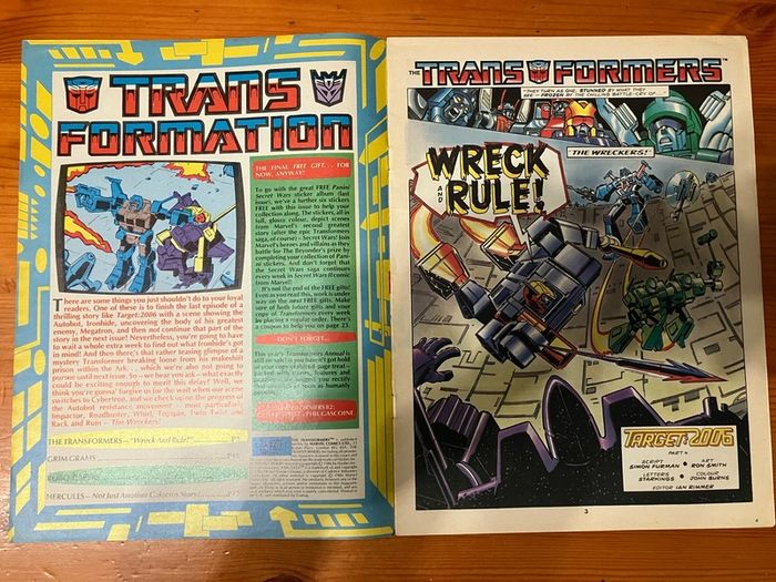 Comic: 'The Transformers' no. 82 (11th October 1986)
