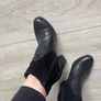 Clarks Leather Suede Boots Image 9