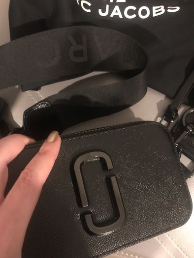 Authentic black marc jacobs bag