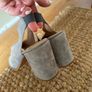 Carvela grey suede sling back Image 2