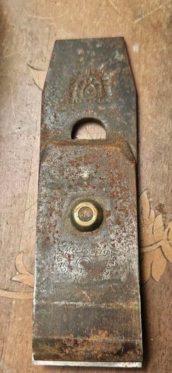 Infill smoothing plane, Mathieson iron