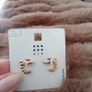 New gold plated earrings Image 3