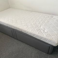 Small single bed