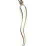 Vinrage 925 Sterling Silver Signed Cornicello Pendant, Luck & Protection Charm Image 3