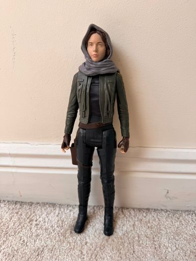 Star Wars Rogue One approx.  12-Inch Sergeant Jyn Erso Figure Used Please see photos