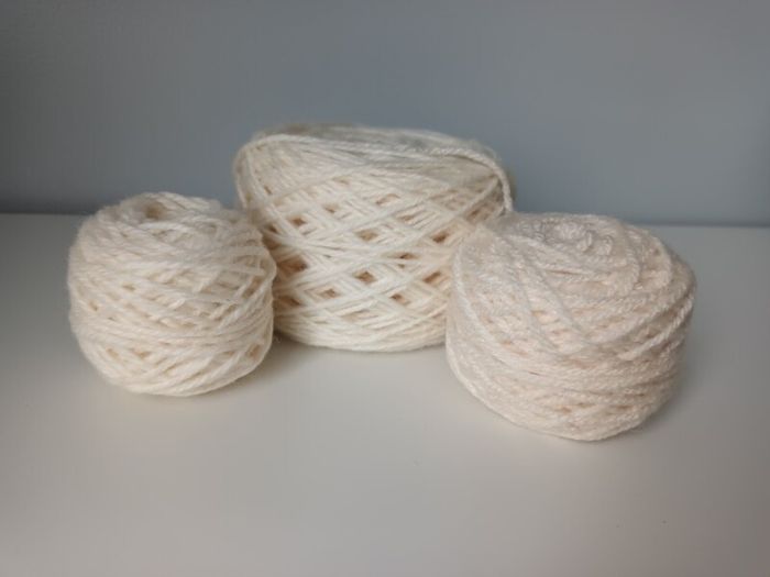 Yarn: Aran Weight: Mixed