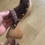 Schuh Brown Suede Clogs / Mules Image 3