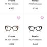 Genuine PRADA unisex eye glasses Image 5