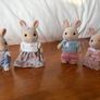 Sylvanian Families Milk Rabbit Family (Calico Critters) - Set of 4 Image 5