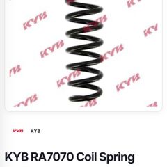 KYB Coil Spring K-Flex