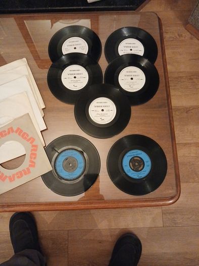vinyl single collection .spandau ballet x7