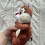 Disney Dale Mini Bean Bag Small Plush Animal Chipmunk Used PLease look at the pictures Image 3