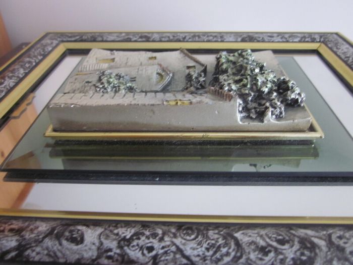 Pair of Mirror Frame 3D Creazioni Artistiche Paesaggio in Italy