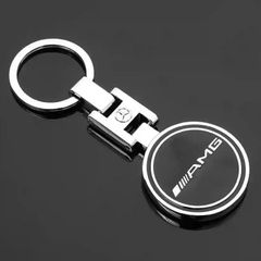 Car Logo Keychain Zinc Alloy Key Ring Caps Accessories For Mercedes Benz AMG Smart W108 W124 W126 W140 W168 W169 W176 W177 W203 W204