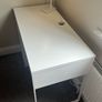 White Ikea Desk Image 8