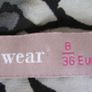 "A wear" patterned sheer dress, Image 3