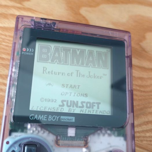 Boxed Atomic Purple Nintendo Game Boy Pocket Gameboy.