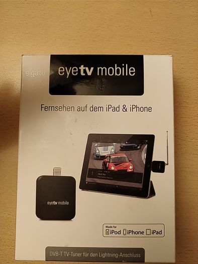Elgato EyeTV Mobile for iPhone, iPad, iPod.