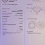 18k Gold earring with 4ct Lab-Grown Diamonds cerified by IGI and Laser inscripted 3 x Excellent Image 5