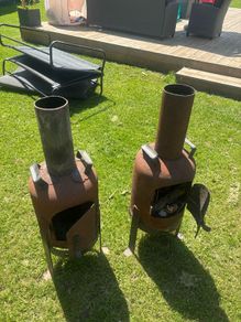 Gas bottle fire pit