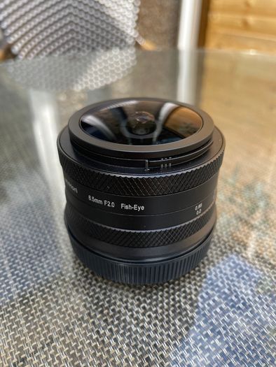 AstrHori 6.5mm F2 Ultra Wide Angle Fisheye APS-C Manual Prime Lens for Canon RF