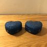 Two sparkly Blue Heart Shaped Trinket boxes Image 2