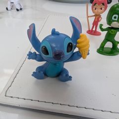 Just Play Disney Stitch Figure Feed Me Ice Cream Cone Surf & Sun