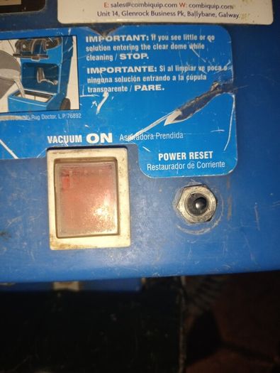 Rug doctor pro quick dry carpet cleaning machine