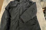 Michael Kors Black Parka Coat size XL Mens Full Zip Hooded Casual Outdoors -FLAW