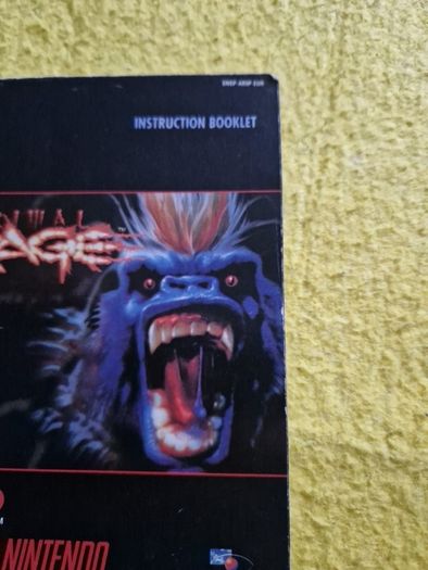 Rage Snes Super Nintendo Arcade Retro Games Original