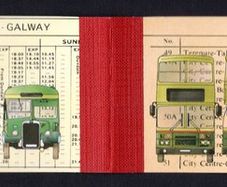 1993 Ireland Irish Buses Commemorative Stamps Booklet Mint Never Hinged (MNH)