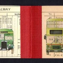 1993 Ireland Irish Buses Commemorative Stamps Booklet Mint Never Hinged (MNH)