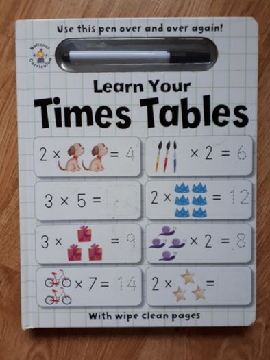 Wipe Clean Learn Your Times Tables