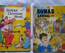 Vintage Sonas Annual 1976 & Christmas book