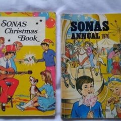 Vintage Sonas Annual 1976 & Christmas book