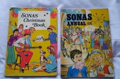 Vintage Sonas Annual 1976 & Christmas book