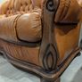 Vintage Leather Couch Set Image 4