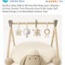 Wooden play gym Image 6