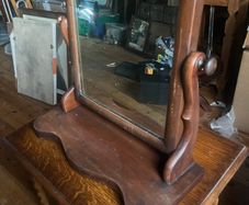 Antique dressing / shaving  mirror
