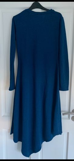 Zara Zig Zag Hem Dress