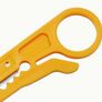 2.8cm small yellow knife wire stripper, wire stripper, wire tool, simple wire stripper, wire mesh wire crimping pliers, Free inspection Image 4