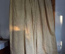 Pair Brocade Curtains Full Length