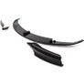 F30 gloss black front lip splitter Image 3