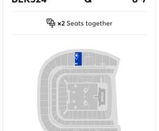 Dermot Kennedy 2 Seated Tickets