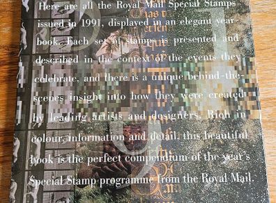 Great Britain Royal Mail Special Stamps 1991 Stamp Book with All Stamps Brand New Sealed